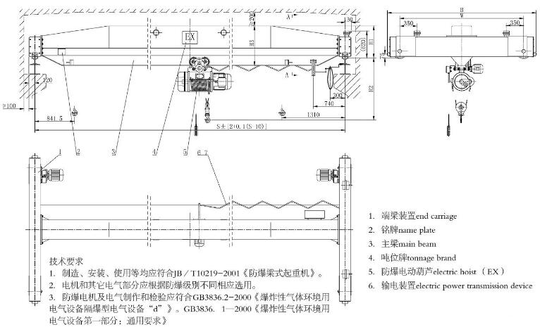 LB防爆型单梁91抖音在线观看机